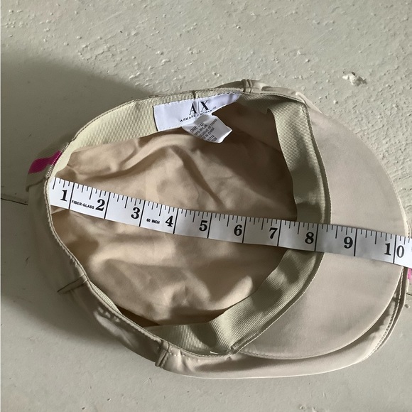 5/$25💛 Armani pink stripe cap hat - Picture 3 of 3